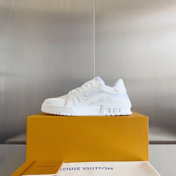 NIGO Louis Vuitton Lv Trainer Sneakers Men's Monogram Colorblocking Fashion Casual Logo Lace-up Shoes #nigo72942