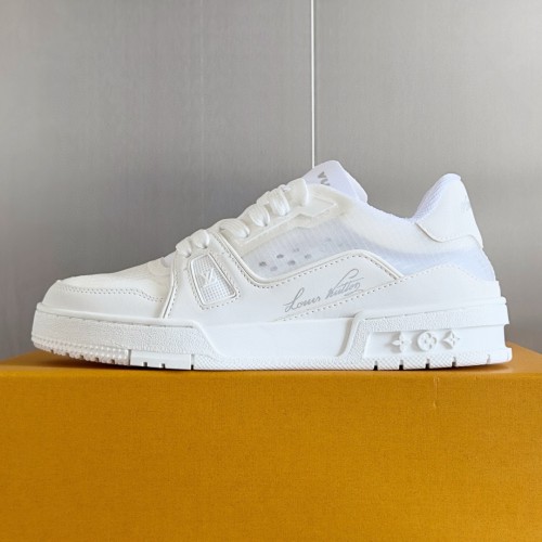 NIGO Louis Vuitton Lv Trainer Sneakers Men's Monogram Colorblocking Fashion Casual Logo Lace-up Shoes #nigo72942