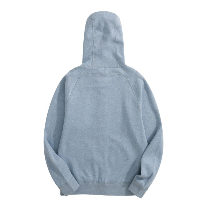 NIGO Dior Men's Spring and Autumn Solid Color Hooded Drawstring Cashmere Zipper Jacket Casual Trousers Pants Set Suit #nigo72952