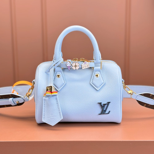 NIGO Louis Vuitton Men's Fashion Solid Color Adjustable Detachable Shoulder Strap SPEEDY BANDOULIÈRE 18 Handbags Leather Shoulder Bag Bags #nigo72953