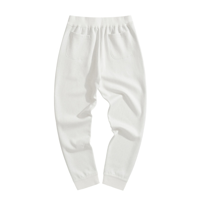 NIGO Dior Men's Spring and Autumn Solid Color Hooded Drawstring Cashmere Zipper Jacket Casual Trousers Pants Set Suit #nigo72952
