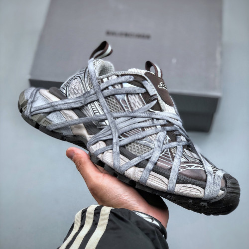 NIGO Balenciaga 3XL Sneakers Men's Retro Aged Thick Bottom Lace Up Low Top Shoes #nigo72974