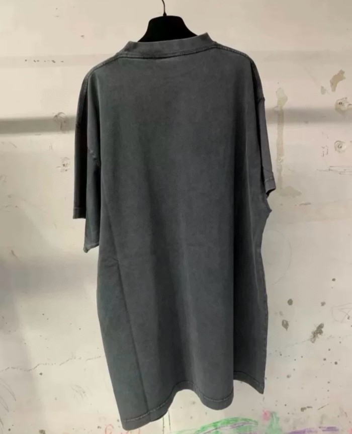 NIGO Balenciaga Men's Summer Letter Logo Print Round Neck Regular Fit Short Sleeve T-Shirt #nigo72972