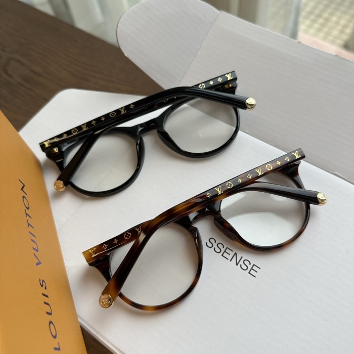 NIGO Louis Vuitton MY MONOGRAM LIGHT ROUND Women's Acetate Fiber Metal Irregular Shape Optical Frame Optical Glasses #nigo72977