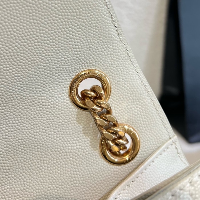 NIGO SAINT LAURENT Women's Chain Solid Color Logo Cowhide Envelope Bag Shoulder Crossbody Bags #nigo73112