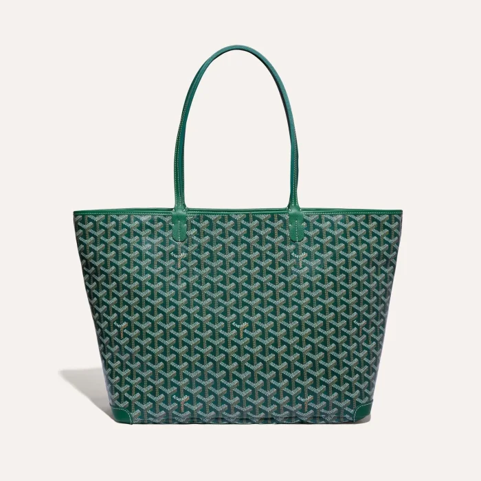 NIGO GOYARD Men's Women's Y Word Old Flower Full Print Artois Leather Shoulder Bag Zipper Closure Casual Tote Bag #nigo71596
