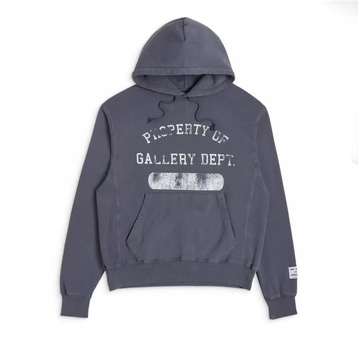 NIGO Gallery Dept Men's And Women's Spring And Fall Letters Gradient Retro Washed Round Neck Pullover Hoodie Cotton Long Sleeve Hooded Sweatshirt Ngvp #nigo9252