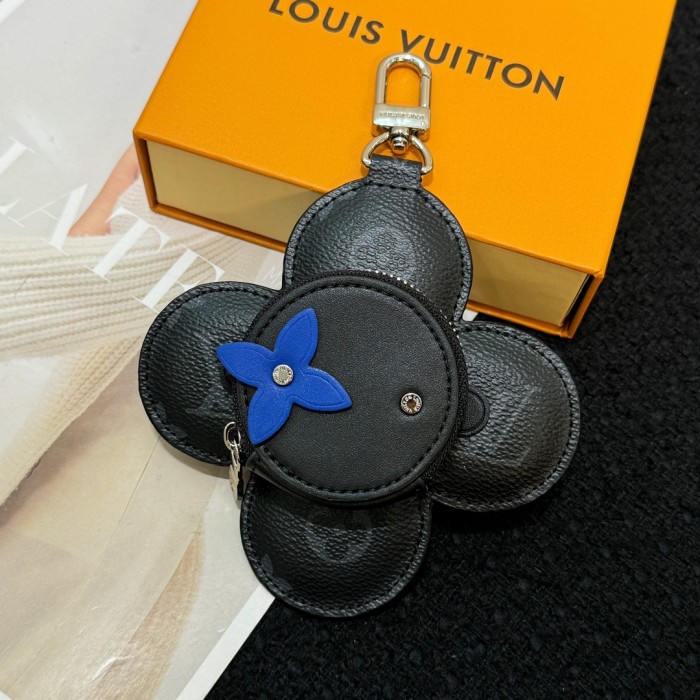NIGO Louis Vuitton Vivienne Women's Colorblocking Hardware Accessories Zipper Closure Coin Purse Bag Bags #nigo73116
