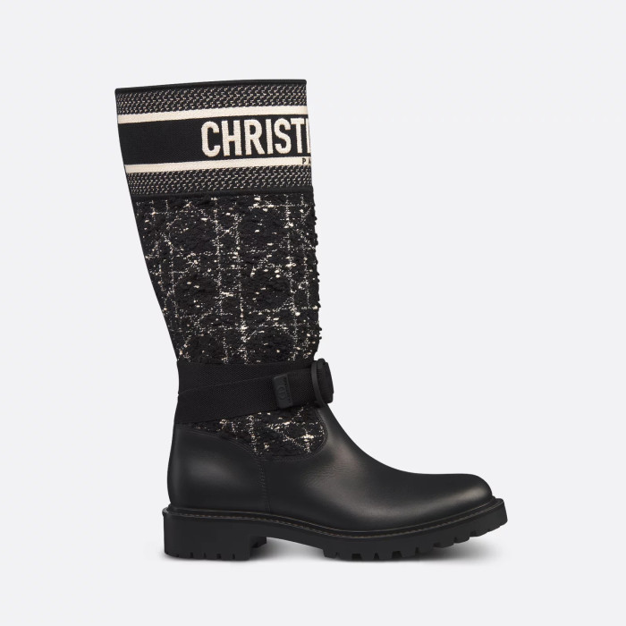 NIGO Louis Vuitton Women's Black Cowhide Leather Round Toe Slip On Flat Heel Short Boots Shoes #nigo73119