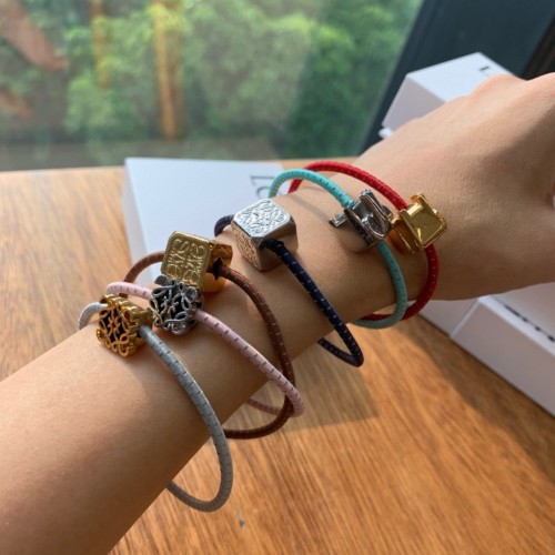 NIGO Loewe Women's Fashion Trend Metal Decoration Bracelet Delicate Six Pack Jewelry #nigo73117