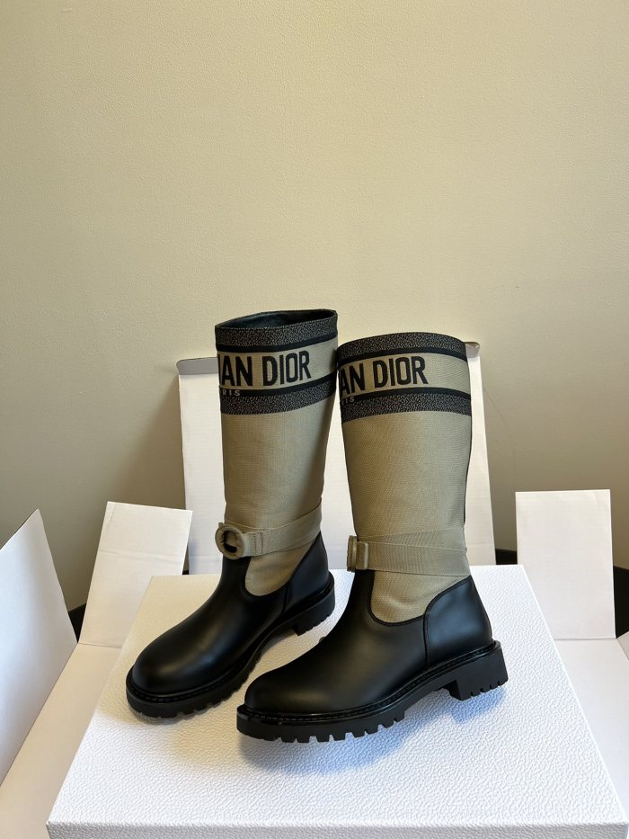 NIGO Louis Vuitton Women's Black Cowhide Leather Round Toe Slip On Flat Heel Short Boots Shoes #nigo73119
