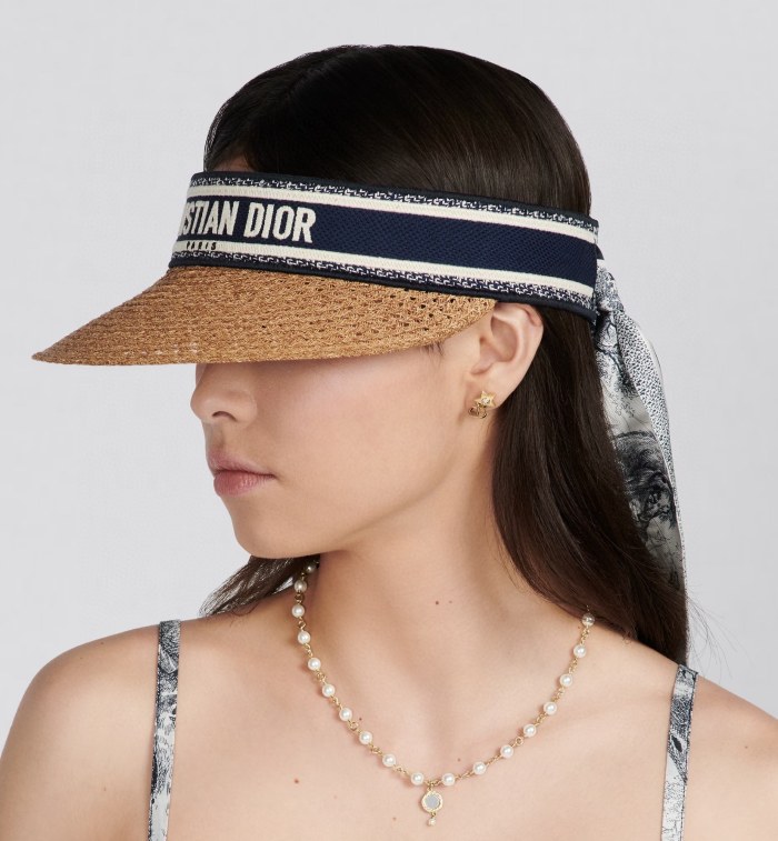 NIGO Dior D-Ocean Mitzah Women's Summer Knitted Sun Hat Cap #nigo73123