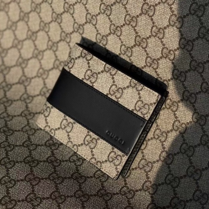 NIGO Gucci Women's Monogrammed Logo Flap Closure Leather Wallet Card Case Bag Bags #nigo73146