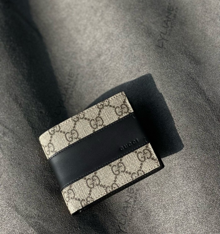 NIGO Gucci Women's Monogrammed Logo Flap Closure Leather Wallet Card Case Bag Bags #nigo73146