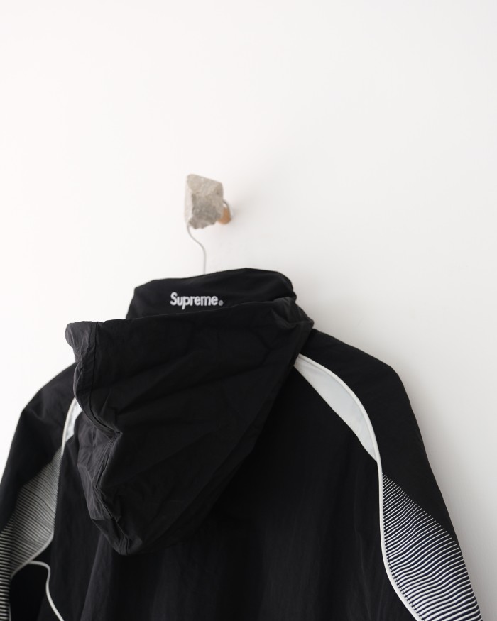 NIGO Supreme Week 11 X Umbro Men's And Women's Spring And Fall Black Collar Zipper Long Sleeve Jacket #nigo73162