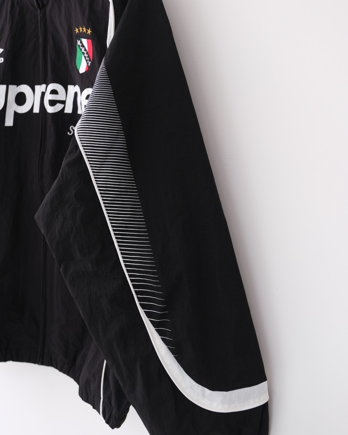 NIGO Supreme Week 11 X Umbro Men's And Women's Spring And Fall Black Collar Zipper Long Sleeve Jacket #nigo73162