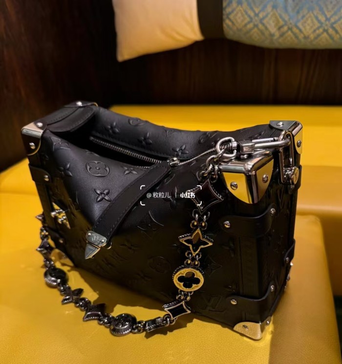 NIGO Louis Vuitton Men's Silver Letter Logo Openwork Design Brass Pant Chain Bag Chain Jewelry #nigo73189