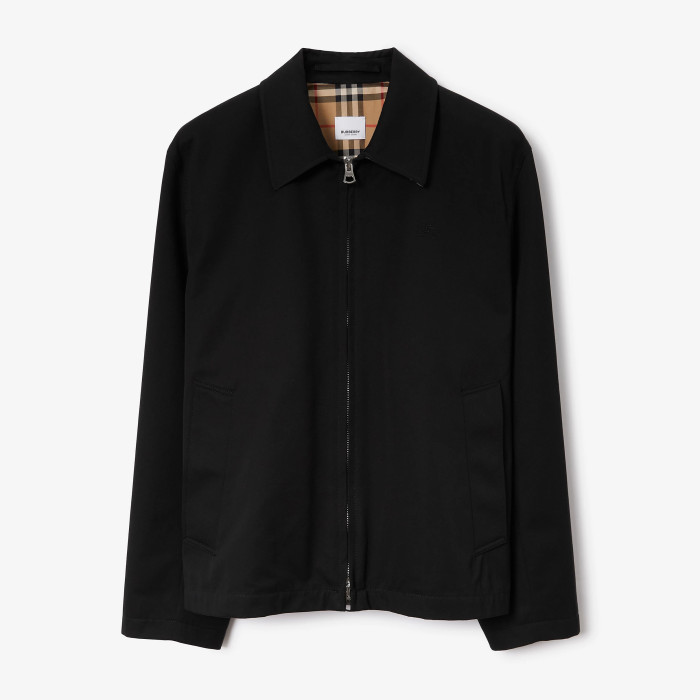 NIGO Burberry Men's Autumn and Winter Solid Color Logo Embroidery Zipper Casual Long Sleeve Cotton Jacket #nigo73199