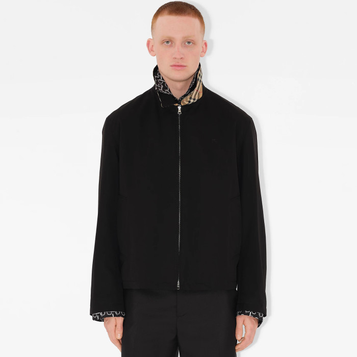 NIGO Burberry Men's Autumn and Winter Solid Color Logo Embroidery Zipper Casual Long Sleeve Cotton Jacket #nigo73199