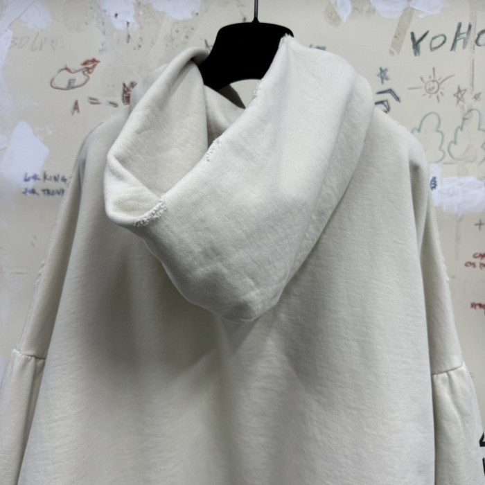 NIGO Balenciaga Men's Spring and Autumn Solid Color Letter Printed Hooded Pullover Long Sleeve Sweatshirt #nigo73249