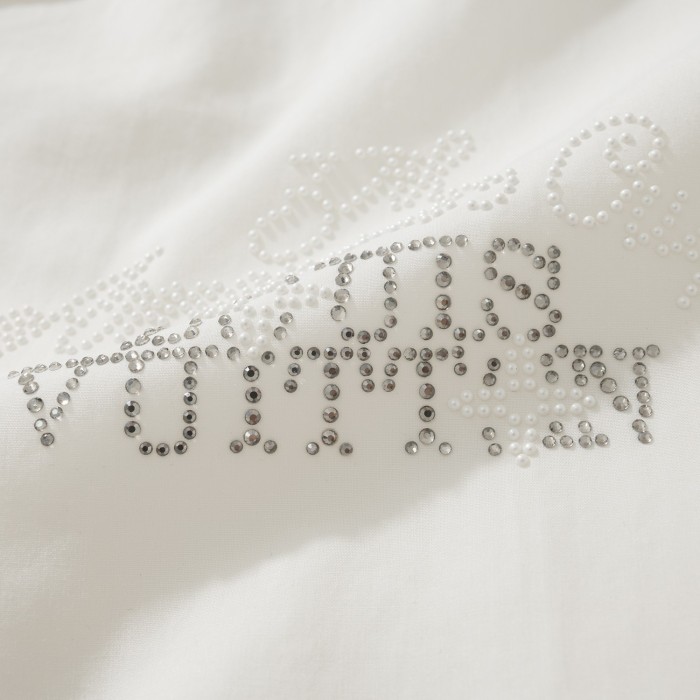 NIGO Louis Vuitton Men's Spring And Fall White Letters Logo Embroidery Single Breasted Long Sleeved Shirt #nigo73264