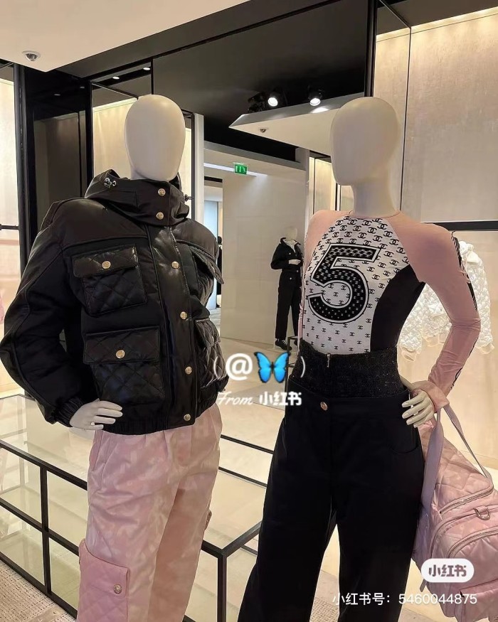 NIGO Chanel Women's Spring, Autumn And Winter Zipper Solid Color Single-Breasted Long-Sleeved Hooded Jacket Sheepskin Down Jacket Ngvp #nigo9342