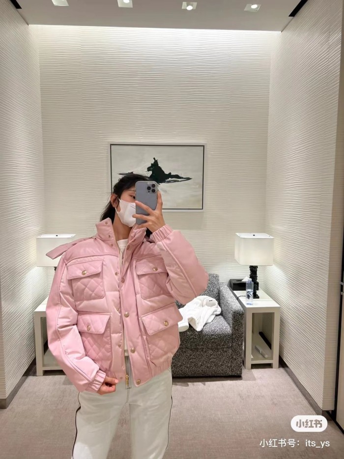 NIGO Chanel Women's Spring, Autumn And Winter Zipper Solid Color Single-Breasted Long-Sleeved Hooded Jacket Sheepskin Down Jacket Ngvp #nigo9342