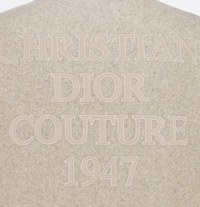 NIGO Dior Men's Spring and Autumn Beige Patchwork Logo Pattern Single Breasted Long Sleeve Jacket #nigo73288