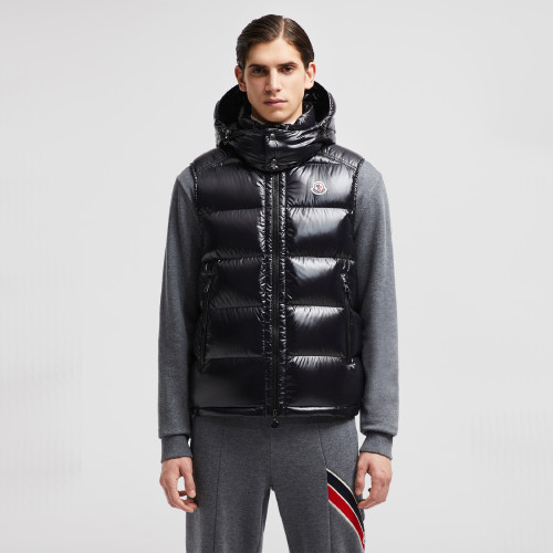 NIGO Moncler Bormes Men's Short Down Waistcoat Trend Simple Commuter Vest Jacket Fashion Zip Leisure Hooded Down Jacket Clothing  #nigo71665