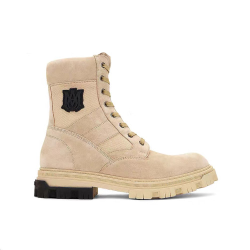NIGO AMIRI Men's Autumn And Winter Suede Zip High Top Short Boots Shoes Fashion Simple Casual Cowhide Lined Men's Boots #nigo71666