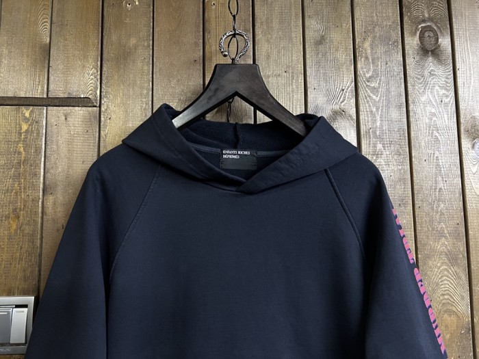 NIGO Enfants Riches Deprimes Enfants Riches Deprimes Men's Spring & Fall Washed & Aged Loose Hooded Sweatshirt #nigo73352