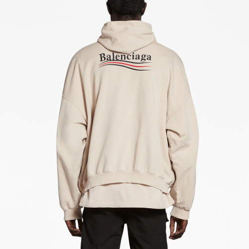 NIGO Balenciaga Men's And Women's Spring And Fall Embroidered Letters Logo Solid Color Cotton Hooded Sweatshirt #nigo73374