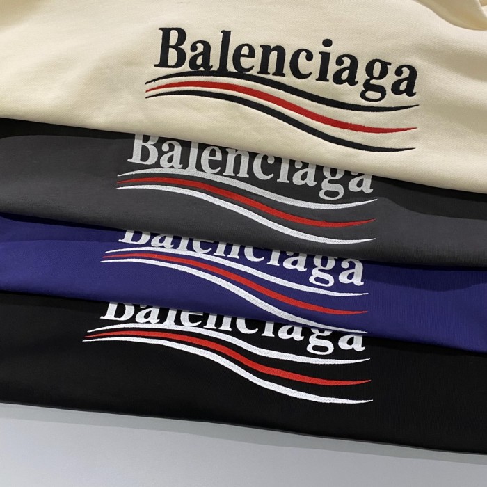 NIGO Balenciaga Men's And Women's Spring And Fall Embroidered Letters Logo Solid Color Cotton Hooded Sweatshirt #nigo73374