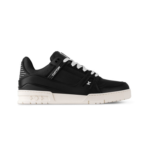 NIGO Louis Vuitton Men's LV Trainer Sneakers Calf Leather Upper Low Top Lace Up Fashion Board Shoes #nigo73383