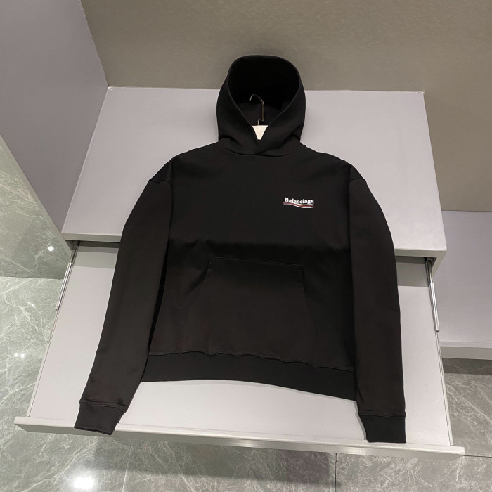 NIGO Balenciaga Men's And Women's Spring And Fall Embroidered Letters Logo Solid Color Cotton Hooded Sweatshirt #nigo73374