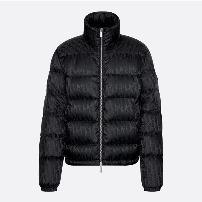 Nigo Dior Men's Winter Solid Color Logo Full Print Zipper Collar Down Long Sleeve Puffer Down Jacket #nigo73421