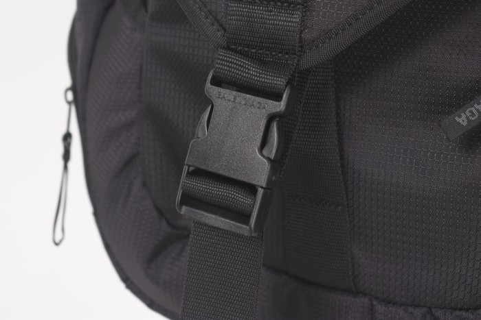 NIGO Balenciaga Unity Men's Black Adjustable Shoulder Strap Flap Buckle Closure Nylon Fabric Shoulder Bag Bags #nigo73466