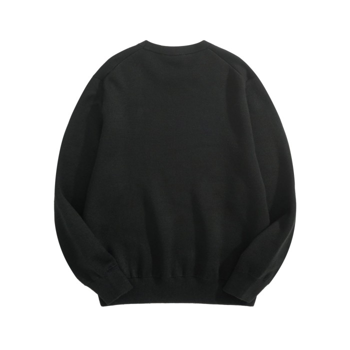 NIGO Dior Men's Autumn and Winter Solid Color Logo Letter Embroidery Round Neck Long Sleeve Sweater #nigo73469