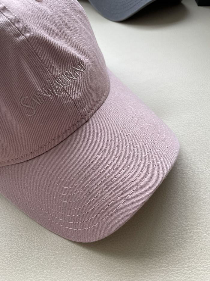 NIGO SAINT LAURENT Men's and Women's Solid Color Embroidered Logo Pattern Cotton Duck Tongue Cap Hat #nigo73488