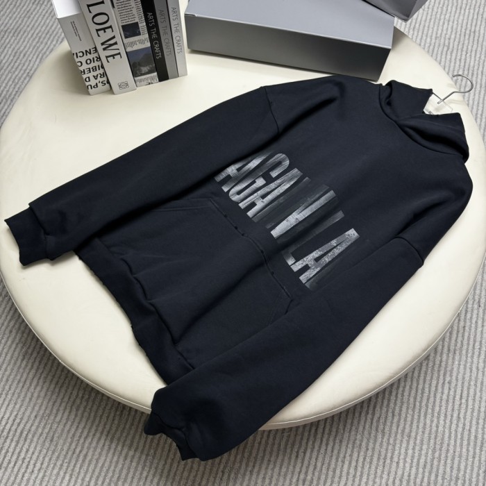 NIGO Balenciaga Men's Spring & Autumn Gray Letter Print Loose Hooded Drop Shoulder Long Sleeve Sweatshirt Tie Sweatpants Pants #nigo73496