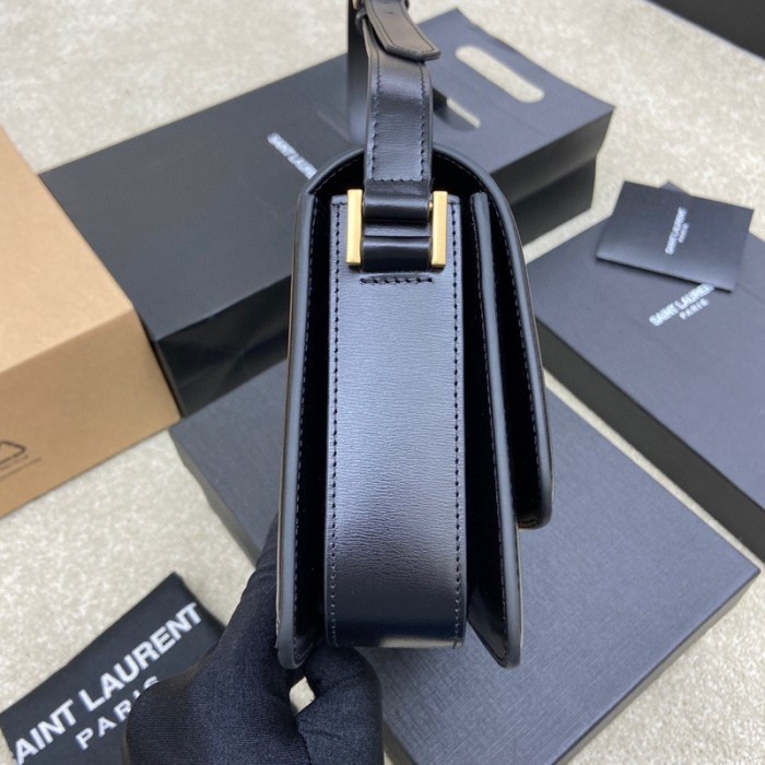 NIGO SAINT LAURENT Solferino Satchel In Smooth Leather Bag Crossbody Cowhide Bags #nigo53767
