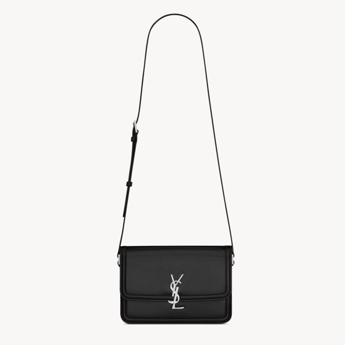NIGO SAINT LAURENT Solferino Satchel In Smooth Leather Bag Crossbody Cowhide Bags #nigo53767