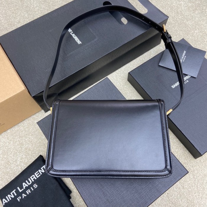 NIGO SAINT LAURENT Solferino Satchel In Smooth Leather Bag Crossbody Cowhide Bags #nigo53767
