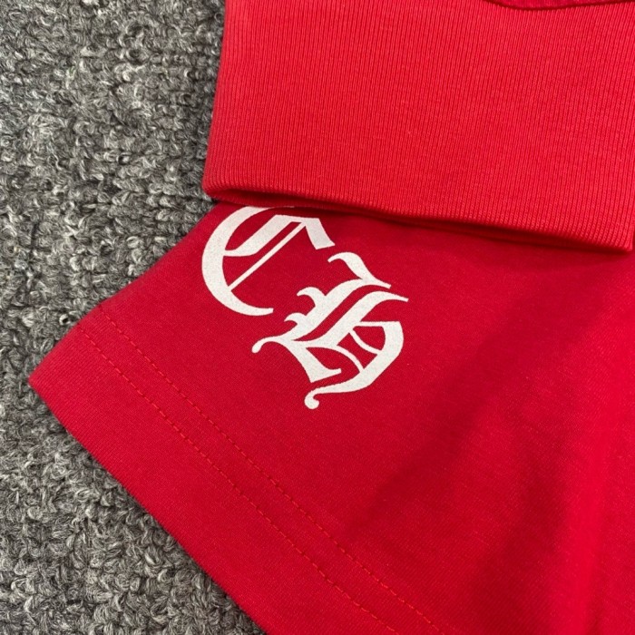 NIGO Chrome Hearts Men's Spring/Summer Solid Color Long Sleeve T-Shirt #nigo73551