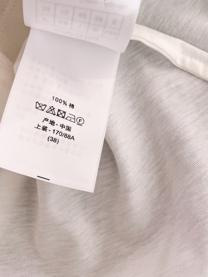 NIGO Dior Women's Summer Solid Color Logo Letter Printed Round Neck Short Sleeve T-Shirt #nigo73555