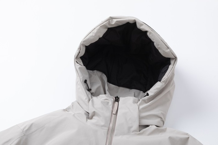 NIGO Arcteryx Autumn And Winter Solid Color Zipper Waterproof Windproof Long-Sleeved Hooded Jacket #nigo73572