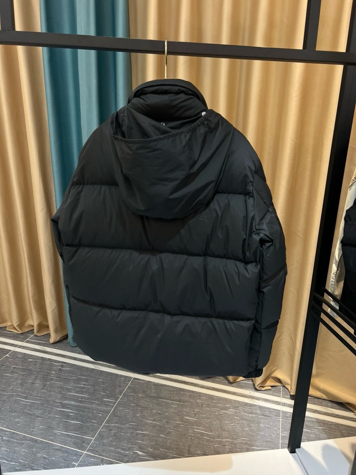 NIGO Moncler Men's Autumn and Winter Solid Color Standing Collar Zipper Long Sleeve Puffer Down Jacket #nigo73584