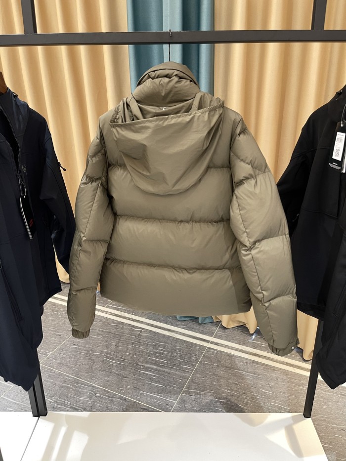 NIGO Moncler Men's Autumn and Winter Solid Color Standing Collar Zipper Long Sleeve Puffer Down Jacket #nigo73584