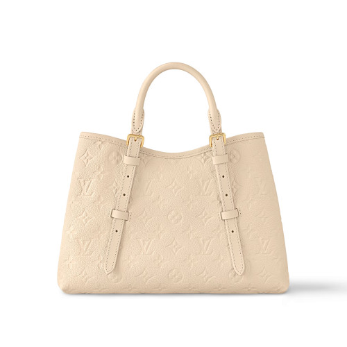 NIGO Louis Vuitton Babylone Tote Women's Solid Color Monogram Embossed Printed Adjustable Handle Leather Tote Bag Bags #nigo73636