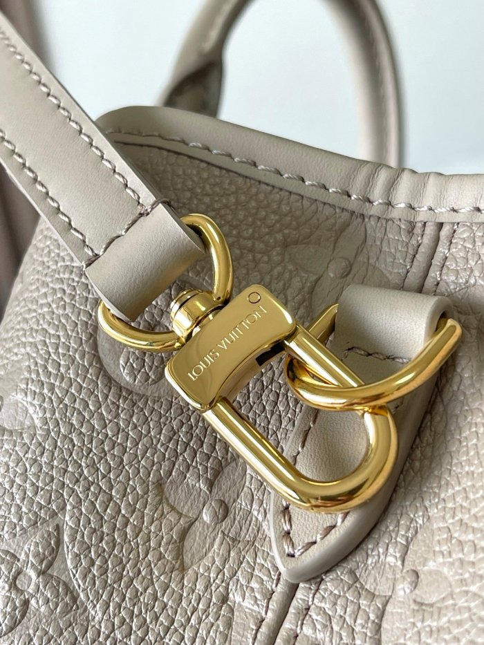 NIGO Louis Vuitton Babylone Tote Women's Solid Color Monogram Embossed Printed Adjustable Handle Leather Tote Bag Bags #nigo73636